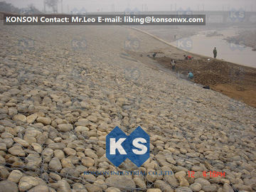 Large Gabion Stone Cage Retaining Wall Guide Gabion Mattresses In Road Building